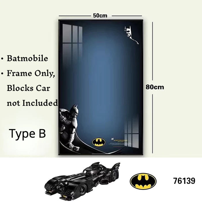 Supercar Display Stand(Batmobile & TUMBLER)