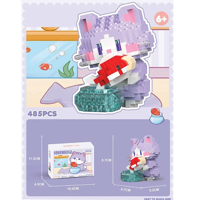 Kitty Cat Besties Building Blocks